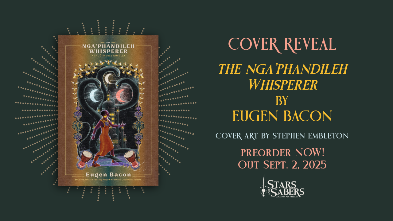 COVER REVEAL for THE NGA'PHANDILEH WHISPERER by Eugen Bacon