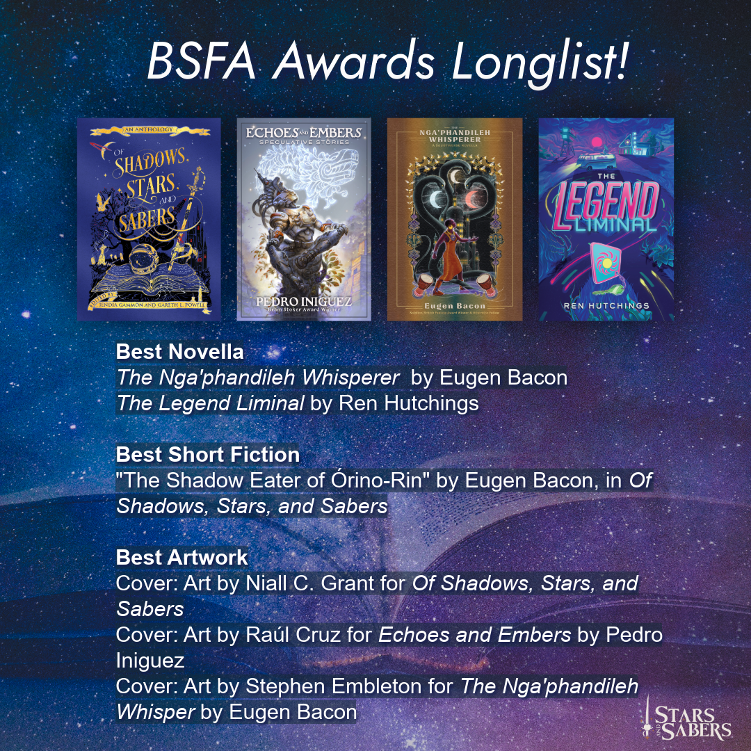 Several BSFA Award Longlist Nominations!